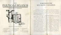 Pulmo Vergaser ca. 1922