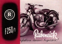 Rabeneick F 250/1 Prospekt 12.1952