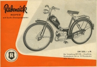 Rabeneick Moped Prospekt 3.1954