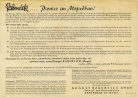 Preview: Rabeneick Moped Prospekt 3.1954