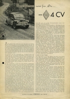 Renault 2 CV Test 12.1952
