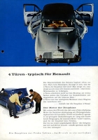 Renault Dauphine brochure 1960s