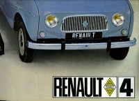 Renault 4 brochure 1966