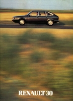 Renault 30 Prospekt ca. 1980