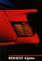 Renault Alpine A 310 V 6 brochure 1986