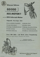 Rex bicycle-motor brochure 7.1952