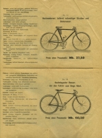 Rheinische Metallindustrie / Berlin bicycle brochure 1912
