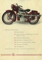 Preview: Phönix 250 ccm Type 26 Prospekt 1951