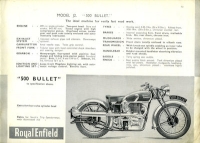 Royal Enfield program 1938