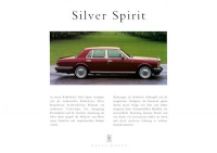 Preview: Rolls-Royce Silver Spirit / Spur Prospekt 1995