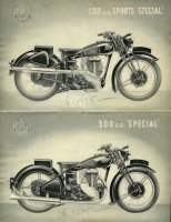 Rudge Programm 1930er Jahre