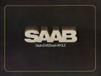 Saab 99 GLE EMS Prospekt 1977