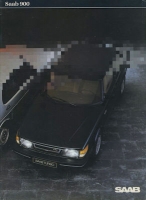 Saab 900 GLi / GLE Prospekt 1983