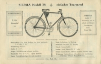 Silesia program bicycle 1911