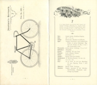 Seidel & Naumann bicycle program 1902