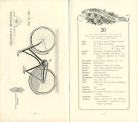 Seidel & Naumann bicycle program 1902