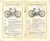 Seidel & Naumann Germania Fahrrad Programm 1914