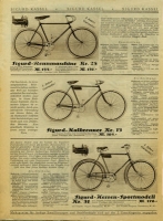 Sigurd Programm Fahrrad 1930