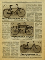 Sigurd program bicycle 1930