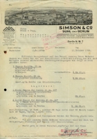 Simson 8/40 HP brochure ca. 1925