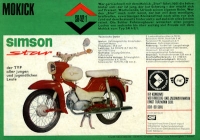 Preview: Simson Mokick Star SR 4-2/1 Prospekt 1970 Preview: Simson Mokick Star SR 4-2/1 Prospekt 1970