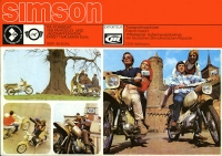 Preview: Simson Habicht Prospekt 1972