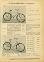 Staiger bicycle catalog 1953