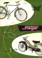 Staiger Programm Fahrräder und Mopeds 1957