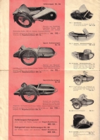 Steib sidecar program 1939