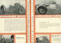 Stoppa Seitenwagen Programm 1932