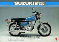 Suzuki GT 250 Prospekt 1976
