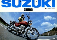 Suzuki GT 500 Prospekt 1976