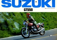Suzuki GT 550 Prospekt 1976
