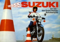 Suzuki GT 185 brochure 1978