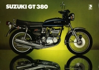 Suzuki GT 380 brochure 1979