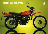 Suzuki SP 370 brochure 1979