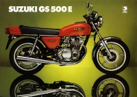 Suzuki GS 500 E Prospekt 1979