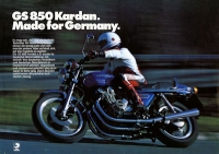 Suzuki GS 850 Kardan Prospekt 1979