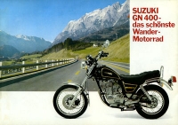 Suzuki GN 400 Prospekt 1980