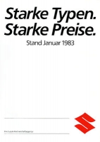 Suzuki Preisliste 1.1983