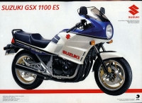 Preview: Suzuki GSX 1100 EF + GSX 1100 ES Prospekt 1985