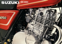 Suzuki GN 250 brochure 1991