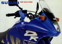 Suzuki DR 650 RSE brochure 1991