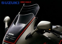 Suzuki GSX 1100 F brochure 1991