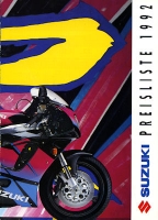 Suzuki pricelist 1992