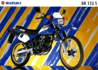 Suzuki DR 125 S brochure 1992