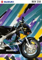 Suzuki RGV 250 brochure 1992