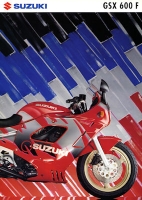 Suzuki GSX 600 F brochure 1992