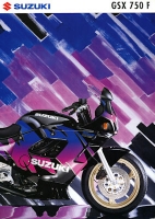 Suzuki GSX 750 F brochure 1992