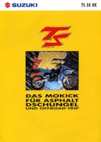 Suzuki TS 50 XK brochure 1993